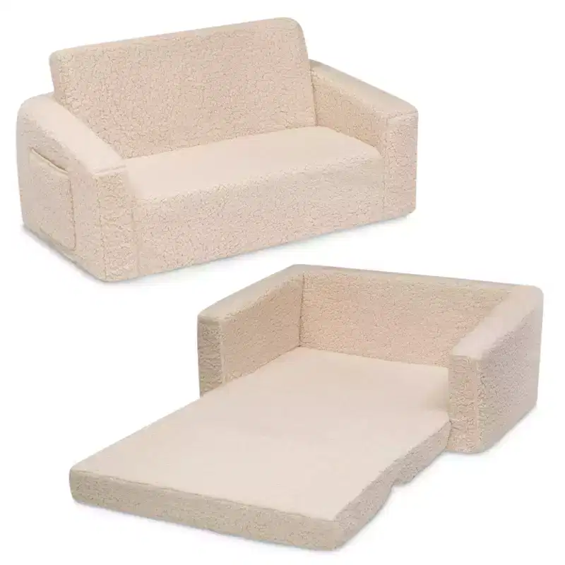 Delta Children Cozee Kids Flip-Out Sofa to Lounger