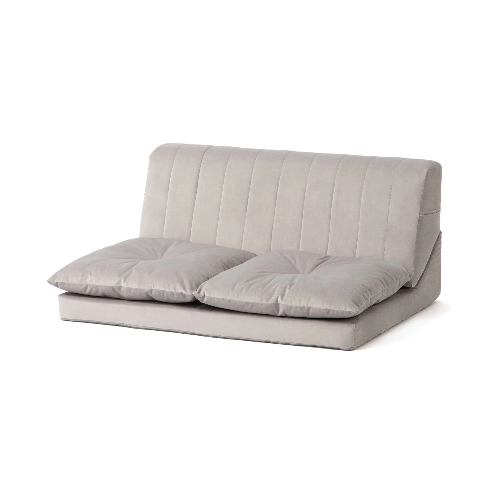 Low Sofa Plus 2S W1000×D750×H390 Grey