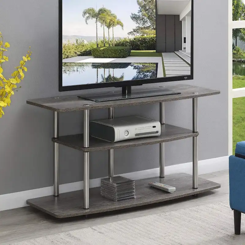 No Tools 3 Tier Wide TV Stand