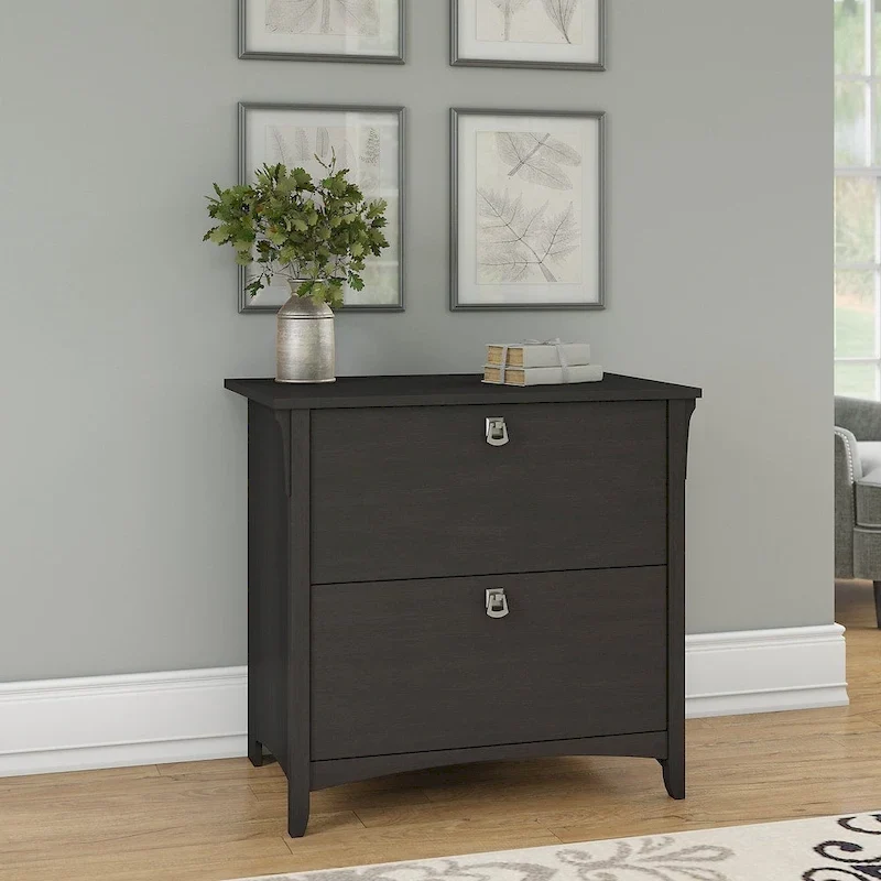 Lateral File Cabinet in Vintage Black