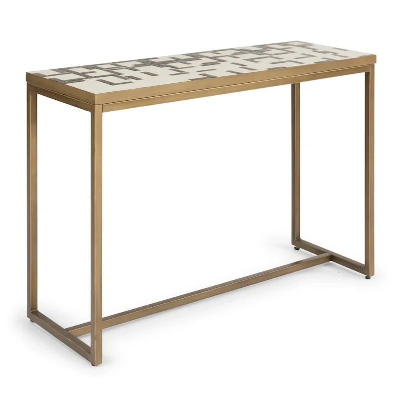 Geometric II Console Table by